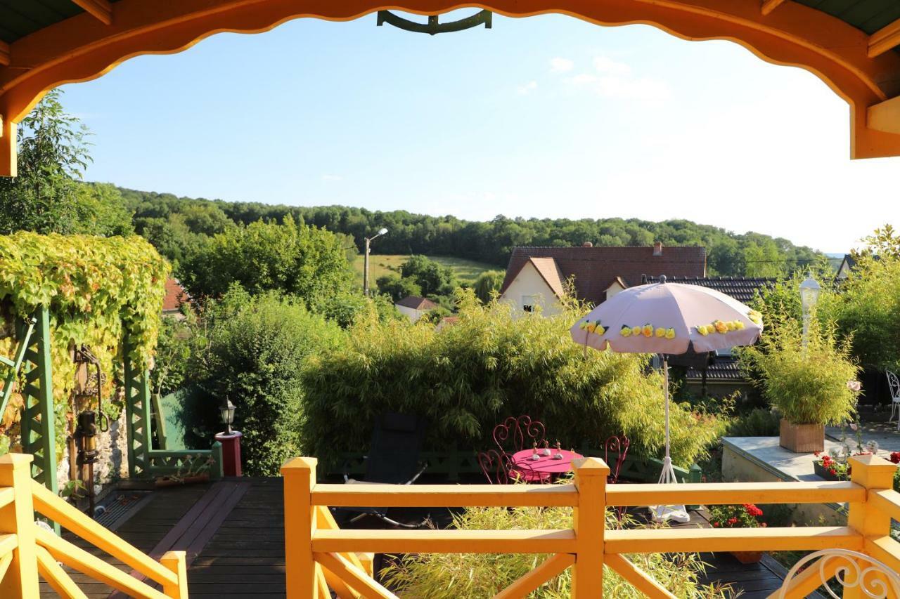 Roulotte La Dominique Bed & Breakfast Romery  Exterior foto